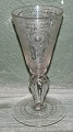 Large wine 
glass or goblet 
with incised 
decorations 
from the late 
18th. century. 
Presumably ...
