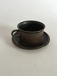 Arabia 
Stoneware. 
Ruska Tea Cup 
and Saucer. Cup 
measures 10 x 
5.5 cm (3 
15/16" x 2 
11/64")