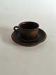 Arabia 
Stoneware. 
Ruska Espresso 
Cup and Saucer. 
Cup Measures 7 
x 4 cm (2 3/4" 
x 1 37/64")