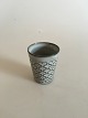 Bing & Grondahl 
Stoneware Grey 
Cordial Small 
Cup. Measures 6 
cm / 2 23/64 
in. x 5 cm / 1 
31/32 ...