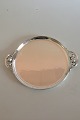 Georg Jensen 
Sterling Silver 
Blossom Round 
Tray with 
handles No 2AB.
With Vintage 
marks from ...