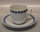 19 pcs in stock
102 Coffee Cup 
and saucer 1.25 
dl (305) Bing 
and Grondahl 
ELSA White 
base, blue ...