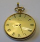 Pocket watch, 
gold plated, 
Mora, 
Exclusive, 
oval, 20th 
century. L .: 
3.8 cm.