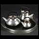 Georg Jensen. 
Coffee & tea 
set - Henning 
Koppel
Coffe pot, 
teapot, creamer 
and tray
Teak ...
