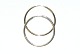 Hoop earrings 
plated silver
Stamp: Ag 925
Size: 2/30 mm.
None or almost 
none use ...