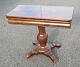 Danish card 
table in 
mahogany, 19th 
century. With 
four legs. 
Profiled 
column. H .: 77 
cm. D .: ...