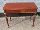 Danish card 
table in 
mahogany, 19th 
century. With 
four profiled 
legs with 
acanthus 
decorations. 
...