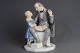 Porcelain 
Figure: Bing & 
Grondahl, Hans 
Christian 
Andersen with 
little girl, h: 
23 cm