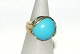 Gold ring with 
blue stones 18 
Karat
Stamp: 750
Size: 53 / 
16.87 mm.
None or almost 
none ...
