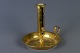 Candlestick in 
brass, Marked: 
"Lassen", ca. 
1815, h: 16 cm