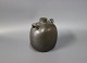 Dark Brown 
ceramic vase by 
Herman A. 
Kähler.
H - 14 cm, W - 
12 cm and D - 6 
cm.