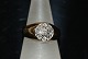 Gold ring with 
numerous 
Diamonds 14 
Karat
Stamp: 14K, 
0.90
Size 62 / 
19.71 ...