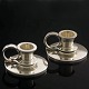 Georg Jensen A 
pair of 
Sterling Silver 
Candlesticks - 
#668A
Designed by 
Harald Nielsen 
...