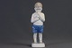 Porcelain 
Figure: Bing & 
Grondahl, Boy 
with apples, h: 
18 cm