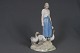 Porcelain 
Figure: Bing & 
Grondahl, Girl 
with geese, h: 
25 cm