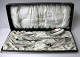 Box of 3 
cutlery, 
silver, Mimi, 
1950, Denmark, 
produced by 
Hansen & 
Andersen 
Silversmiths, 
...