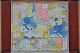 School Map, 
German: WW2 
1939-45, 
Portable with 
wooden sticks, 
Map dimensions: 
210 x 180 cm