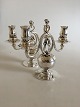 A Pair of Georg 
Jensen Sterling 
Silver 
Pomegranate 
Patterned 
Candelabras No 
324. These are 
from ...