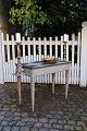 Swedish 1900 century Gustavian console table with extension to put candlesticks on each end and ...