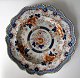 A Pair of 
English dishes, 
1851 - 1854, 
Mason, Stone 
China. 
Decorated in 
transfer 
technique with 
...