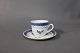 Coffee cup and 
saucer by 
Aluminia, 992.
H - 6,5 cm and 
Dia - 7,5 cm. 
Dia - 14 cm. 
Ask for ...