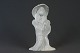 Porcelain 
figure of Blanc 
de Chine: Bing 
& Grondahl, 
Girl, h: 20 cm