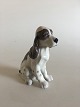 Lyngby 
Porcelain 
Figurine of 
Sitting Dog No 
85. Measures 
14.5 cm / 5 
45/64 in.