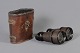 Binoculars with 
leather case, 
l: 14 cm