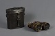 Binoculars with 
leather case, 
l: 12 cm