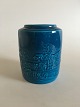 Bing & Grøndahl 
Vase  with Blue 
Glace by Mogens 
Bøggild. In 
perfect 
condition. 15.5 
cm H (6 7/64")