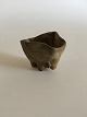 Royal 
Copenhagen 
Jeanne Grut 
Stoneware 
Elephant / Bowl 
or Vase. 5.5 cm 
H (2 11/64"). 8 
cm dia (3 ...