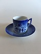 Royal 
Copenhagen 
Christmas Cup 
and Saucer 
1989. The Motif 
is the same as 
on the annual 
Christmas ...