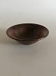 Bing & Grondahl 
Early Stoneware 
Bowl No 195 
signed EB. 
Likely from the 
1920s. 4.6 cm H 
(1 ...