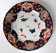 Imari plate, 
Japan, 1840 - 
60. Polychrome 
decoration. 
Decoration in 
the form of 
flowers on the 
...