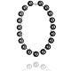 Georg Jensen 
Marguerit / 
Daisy Sterling 
Silver Necklace 
with black 
Enamel.
Stamped with 
...