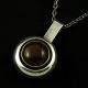 N. E. From - 
Denmark. 
Sterling Silver 
Pendant with 
Amber.
Designed by 
N.E. From 
Silversmithy 
...