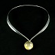 Just Andersen. 
Sterling Silver 
Neckring with 
Moonstone #904
Designed by Ib 
Just Andersen 
...