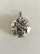 Silver Pendant 
with a Monogram 
from King 
Christian 5 of 
Denmark. 
Measures 4.5 cm 
dia / 1 49/64 
...