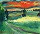 Johnsen, 
Eckhardt (1911 
- 1955) 
Denmark: 
Landscape. Oil 
on canvas. 
Signed: 
Eckhardt 53.65 
x 78 ...