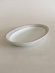 Bing & Grondahl 
Tiber Oval Dish 
No 39. 3.5 cm H 
(1 3/8"). 22.5 
cm dia (8 
55/64"). White 
with ...