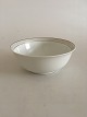 Bing & Grondahl 
Tiber Bowl No 
44. 6.5 cm H (2 
9/16"). 17.5 cm 
dia (6 57/64"). 
White with 
Light ...