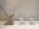 Gorm den Gamle 
wine glasses
Holmegaard/Kastrup
Heights 
from left to 
right: 12 cm, 9 
cm, 7 ...