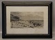 Carl Bloch 
Etching 1889 29 
x 40 cm in old 
black wooden 
frame Minor 
wore in the 
paper
Carl Bloch ...