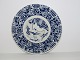 Nymolle art 
pottery, Bjorn 
Wiinblad, blue 
plate with 
woman and bird.
Decoration 
number ...