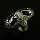 Georg Jensen. 
Sterling Silver 
Ring with Black 
Agate #18 - 
Moonlight 
Blossom
Design by 
Georg ...