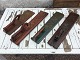 Old Danish 
short board 
with beautiful 
cutouts Approx. 
70cmL / 15cmB.
* All in good 
condition * ...