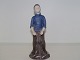 Bing & Grondahl 
figurine, boy 
with fish and 
fish net.
The factory 
hallmark shows 
that this ...