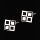 Georg Jensen 
Sterling Silver 
Cufflinks with 
enamel#87 - 
Mosaic
Designed by 
Magnus ...