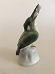 KPM Berlin 
Porcelain 
Figurine of 
Kingfisher with 
Fish. 18 cm 
High (7 3/32"). 
In nice whole 
...