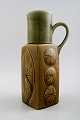 Rörstrand / 
Rorstrand large 
stoneware 
bottle vase / 
pitcher.
Beautiful 
glaze in green 
and brown ...
